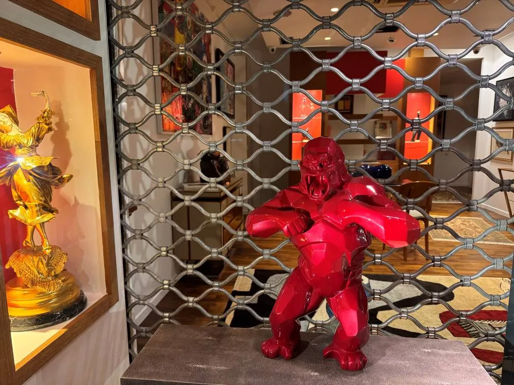 Grilles de protection métallique à tubes ondulés