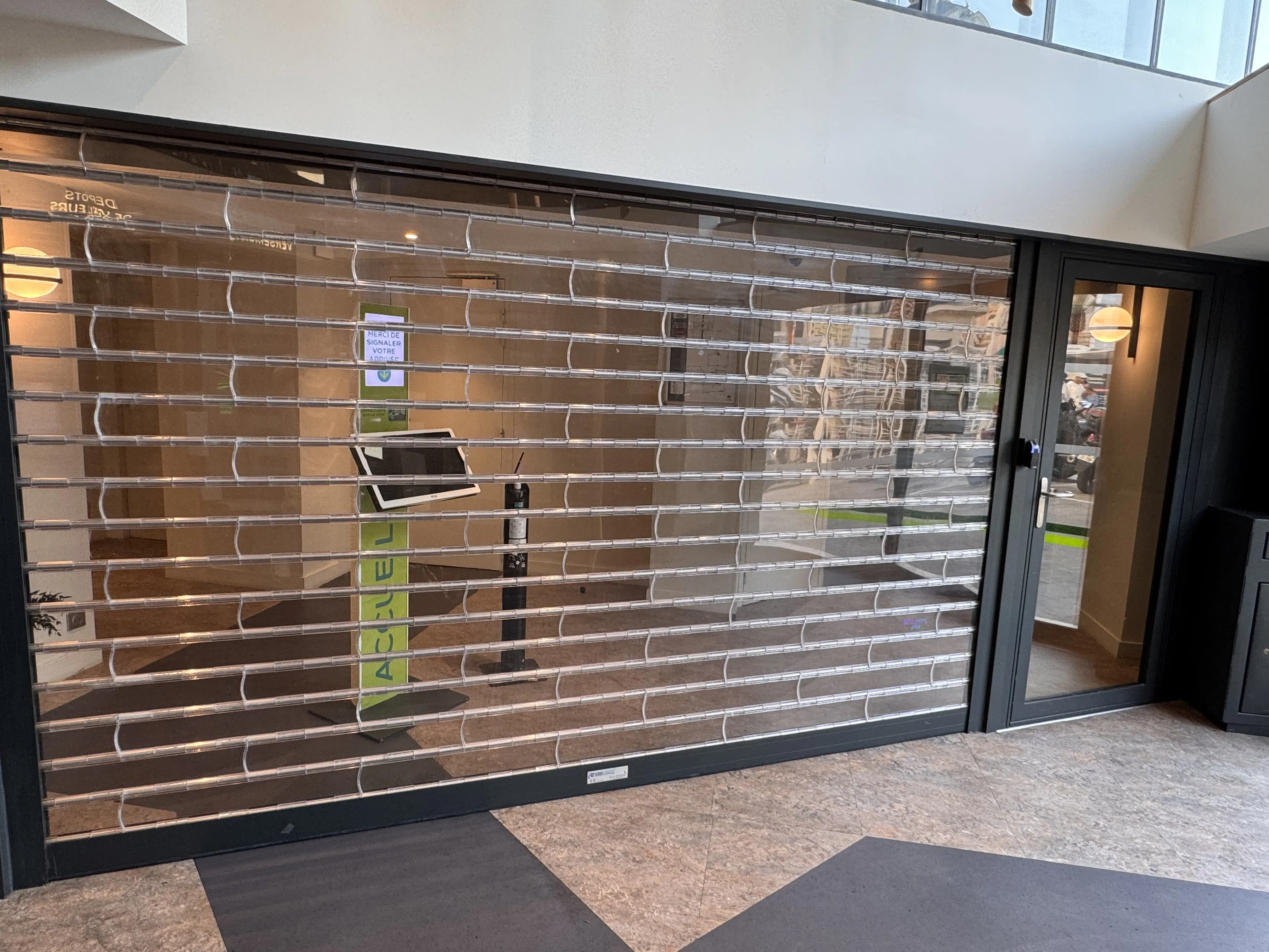 Rideau de protection transparent Maxivision Plus