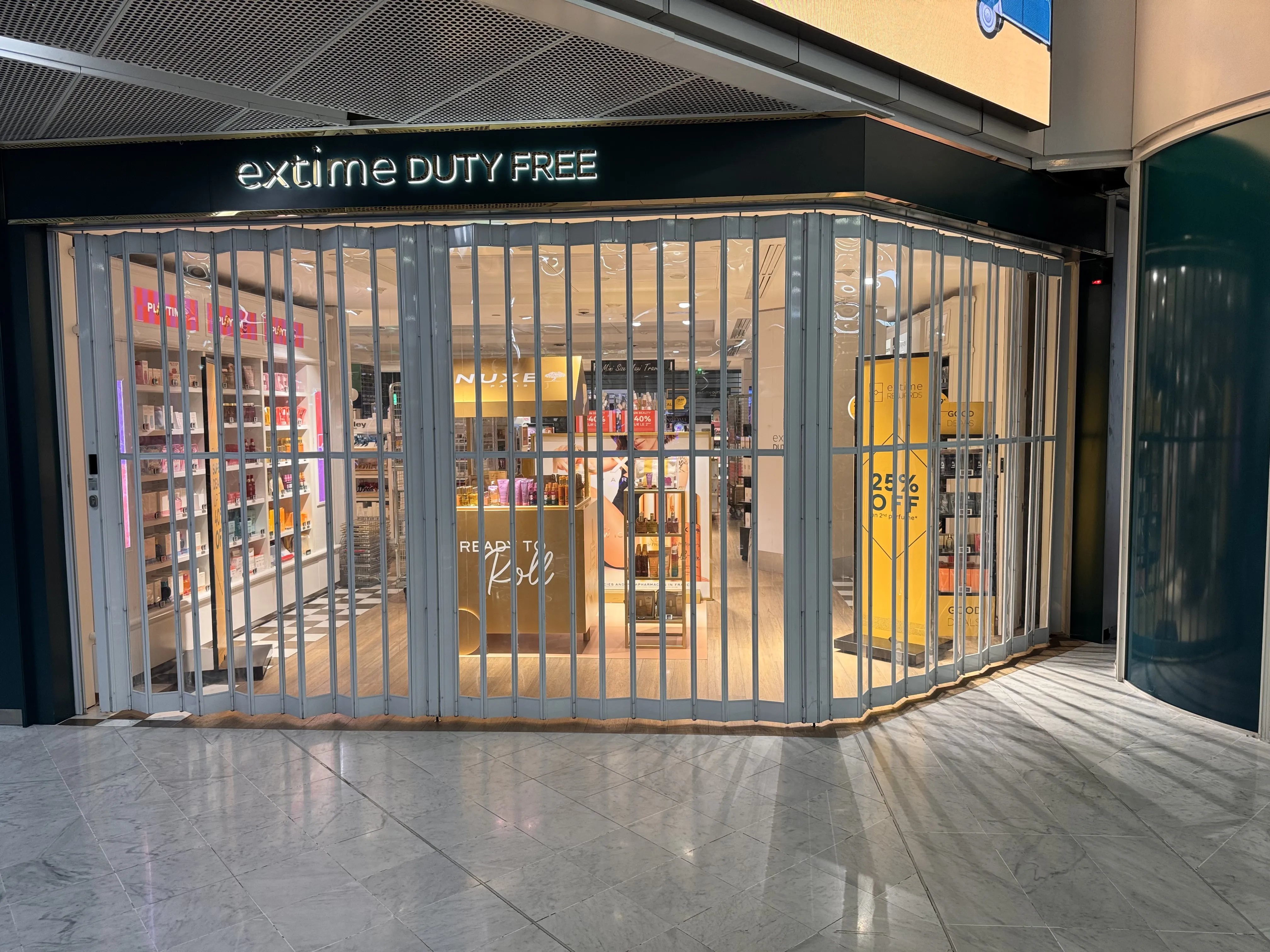 Grille à déplacement latéral Flexivision