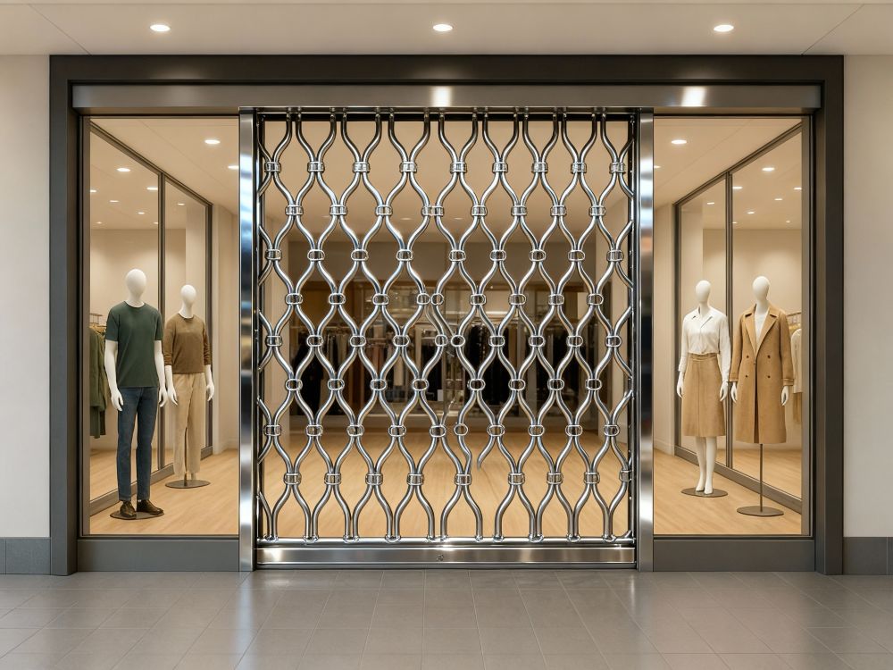 Grille de protection métallique