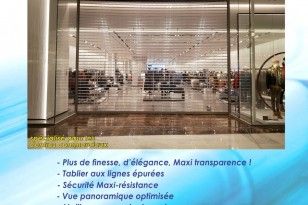 Rideau de protection transparent MAXIVISION